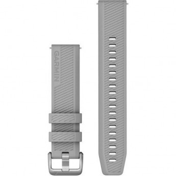 Ремешок GARMIN QUICK RELEASE BANDS (20 MM) GREY WITH STAINLESS STEEL HARDWARE Ремешок GARMIN QUICK RELEASE BANDS (20 MM) GREY WITH STAINLESS STEEL HARDWARE