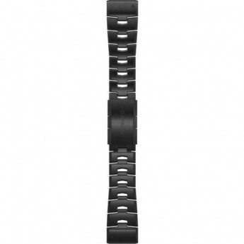 Ремешок сменный для GARMIN FENIX 6 22MM VENTED TITANIUM BRACELET WITH CARBON GRAY DLC COATING Ремешок сменный для GARMIN FENIX 6 22MM VENTED TITANIUM BRACELET WITH CARBON GRAY DLC COATING