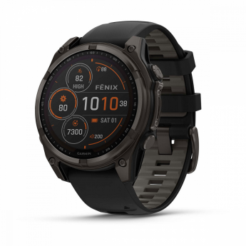 Смарт-часы GARMIN FENIX 8 Sapphire 47mm Solar Premium Multisport Серый с черным ремешком Смарт-часы GARMIN FENIX 8 Sapphire 47mm Solar Premium Multisport Серый с черным ремешком
